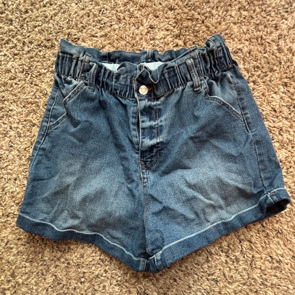 No Boundaries Light Blue Denim Shorts